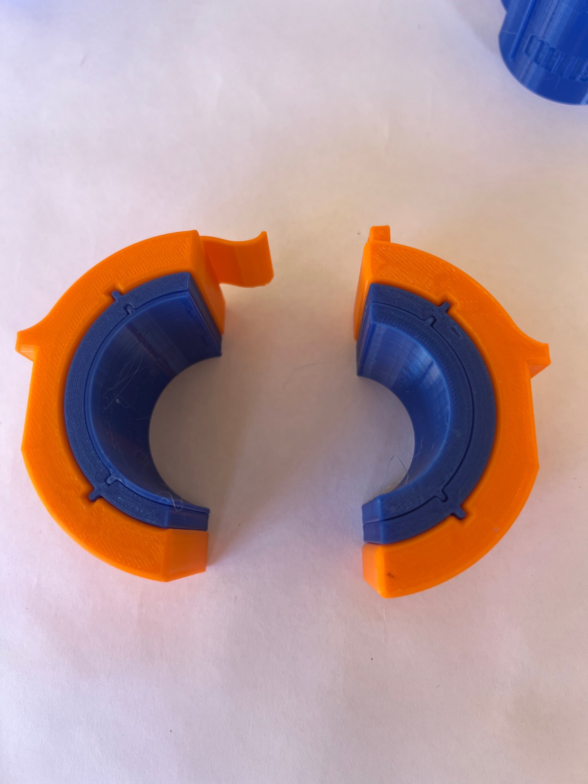 Mordente Bi-Partido para Tubo Externo e Interno