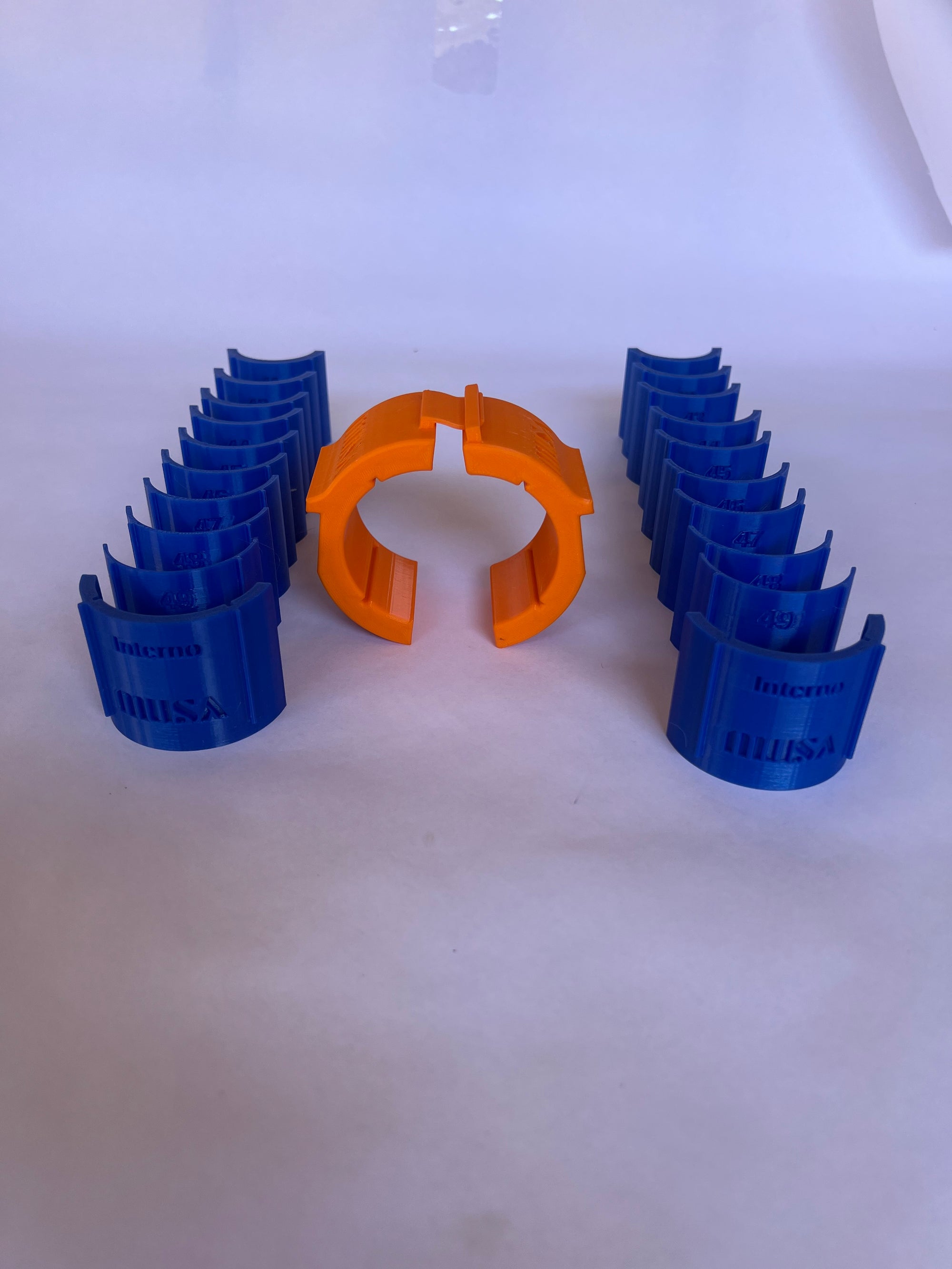 Mordente Bi-Partido para Tubo Externo e Interno