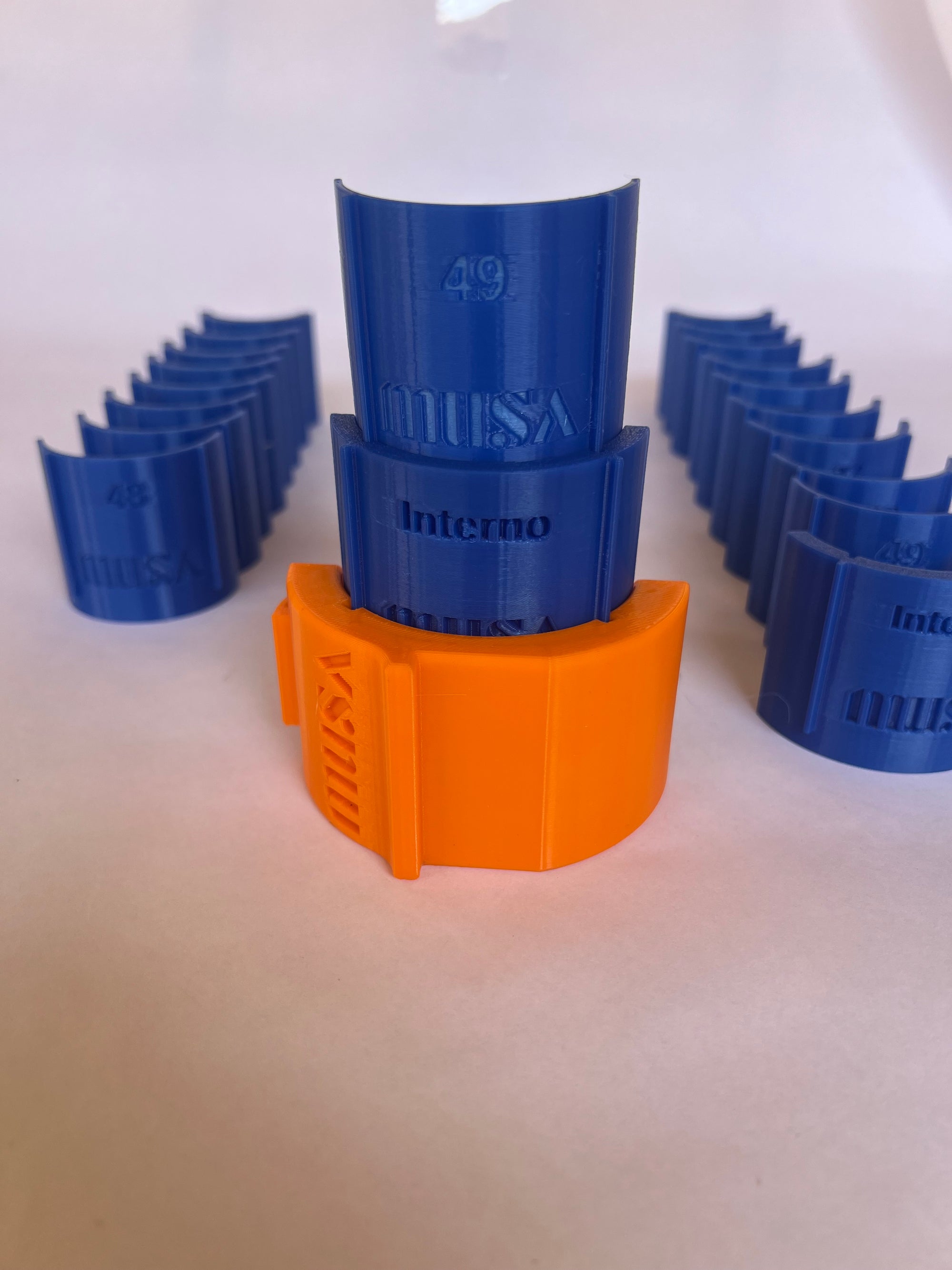 Mordente Bi-Partido para Tubo Externo e Interno